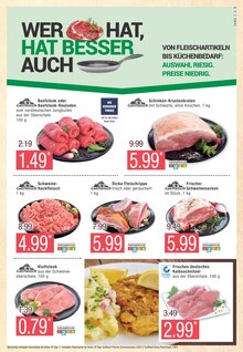 Schweinefleisch im E center Prospekt "Top Angebote" mit 44 Seiten (Rostock)