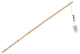 LED Holz Laternenstab Angebote bei REWE Niederkassel für 2,99 €