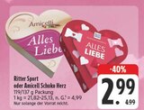 Aktuelles Alles Liebe Schoko Herz Angebot bei EDEKA in Fürth ab 2,99 €