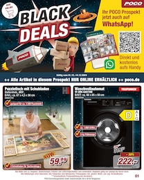 POCO Prospekt: "BLACK DEALS", 16 Seiten, 01.12.2024 - 14.12.2024