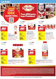 Prix et réduction Crème Fraîche dans le prospectus Carrefour en cours Offre Crème Fraîche dans le catalogue Carrefour du moment à la page 43