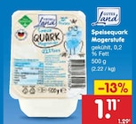 Speisequark Magerstufe im Netto Marken-Discount Prospekt Speisequark Magerstufe von Gutes Land im aktuellen Netto Marken-Discount Prospekt für 1,11 €