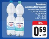 Aktuelles natürliches Mineralwasser Angebot bei E center in Jena ab 0,69 €