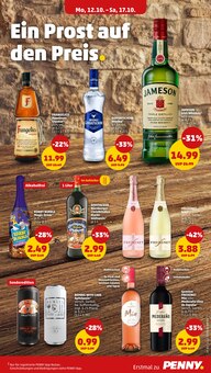 Vodka im aktuellen Penny Prospekt (Nürnberg) Vodka im Penny Prospekt "Wer günstig will, muss Penny." mit 38 Seiten (Nürnberg)
