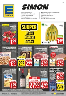 Aktueller EDEKA Prospekt für Meschede (Kreis- und Hochschulstadt) und Ungebung, Seiten zum blättern EDEKA Prospekt Aktuelle Angebote mit Seiten in Meschede (Kreis- und Hochschulstadt) und Umgebung