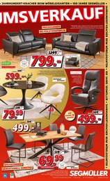 Segmüller Sofa im Prospekt Segmüller Sofa im Prospekt