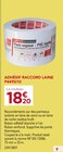 Adhésif raccord laine - PLASTO PRO en promo chez Gedimat Tours à 18,20 €