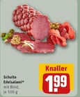 Schulte Edelsalami im REWE Prospekt Schulte Edelsalami von im aktuellen REWE Prospekt für 1,99 €
