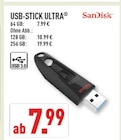 USB-Stick Ultra 64 GB im Angebot bei Marktkauf in Gelsenkirchen USB-Stick Ultra 64 GB Angebote von SanDisk bei Marktkauf Gelsenkirchen für 7,99 €