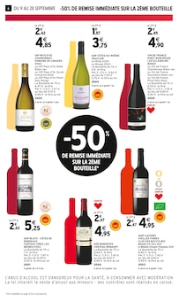 Promotion Muscadet dans le prospectus Intermarché, valable du 09/09/2025 au 28/09/2025 Promo Muscadet dans le catalogue Intermarché du moment à la page 6