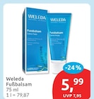 Fußbalsam von Weleda im aktuellen budni Prospekt
