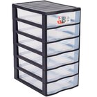 Promo Tour de rangement Organix 6 tiroirs, format A4 à 14,99 € dans le catalogue Carrefour à Anthy-sur-Léman