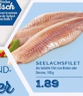 SEELACHSFILET Angebote bei EDEKA Voerde für 1,89 €