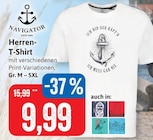 Herren-T-Shirt Angebote von Navigator bei Kaufhaus Stolz Rostock für 9,99 €