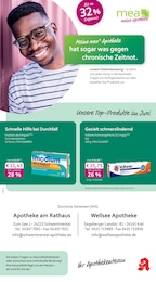 Aktueller mea - meine apotheke Apotheken Prospekt für Schwentinental: Unsere Juni-Angebote mit 4} Seiten, 01.06.2026 - 30.06.2026