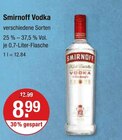 Vodka von Smirnoff für 8,99 € bei V-Markt im Angebot Vodka von Smirnoff im aktuellen V-Markt Prospekt