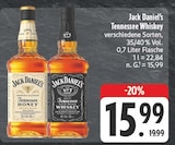 Tennessee Whiskey im Angebot bei EDEKA in Chemnitz Tennessee Whiskey Angebote von Jack Daniel's bei EDEKA Chemnitz für 15,99 €