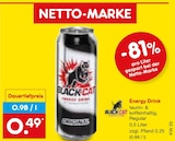 Energy Drink Angebote von Black Cat bei Netto Marken-Discount Mühlhausen für 0,49 €