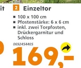 Einzeltor Angebote bei Globus-Baumarkt Troisdorf für 169,00 €