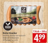 Aktuelle Mettwurst Angebote bei famila Nordost in Kiel Aktuelles Kieler-Knacker Angebot bei famila Nordost in Kiel ab 4,99 €