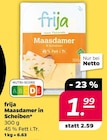 Maasdamer in Scheiben von frija im aktuellen Netto mit dem Scottie Prospekt für 1,99 €