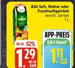 Saft, Nektar oder Fruchtsaftgetränk bei Marktkauf im Prospekt "" für 1,11 €