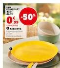 Assiette - Super U à Amiens Assiette en promo chez Super U Amiens à 0,99 €