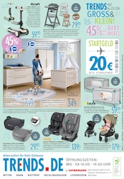 Aktueller Trends Prospekt mit Kinderwagen, "Alle unter 100€! - Die besten Gründe sich neu einzurichten", Seite 12