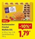 Frischei Waffeln XXL im Angebot bei Lidl in Moers Frischei Waffeln XXL Angebote von Kuchenzauber bei Lidl Moers für 1,79 €