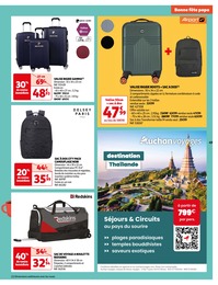 Prix et réduction Sac À Dos dans le prospectus Auchan Hypermarché en cours Offre Sac À Dos dans le catalogue Auchan Hypermarché du moment à la page 49
