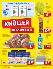 Netto Marken-Discount Prospekt der Woche "Aktuelle Angebote" Seite 2, 14.07.2025 bis 19.07.2025 für Kröpelin Aktueller Netto Marken-Discount Prospekt "Aktuelle Angebote" Seite 2 von 67 Seiten für Kröpelin