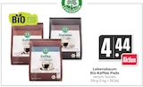 Bio Kaffee Pads Gourmet Angebote von Lebensbaum bei Hieber Lörrach für 4,44 €