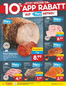Rollbraten im Netto Marken-Discount Prospekt "Aktuelle Angebote" mit 59 Seiten (Trier)