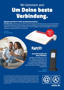 Handy im aetka Prospekt "Wir kümmern uns!" mit 1 Seiten (Krefeld)