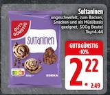 Rosinen im EDEKA Prospekt Sultaninen von EDEKA im aktuellen EDEKA Prospekt für 2,22 €