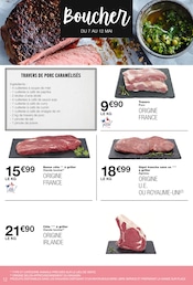 Promos Viande De Porc dans le catalogue "La petite douceur qui fait du bien : Foire aux glaces" de Monoprix à la page 12