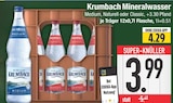 Mineralwasser von Krumbach im aktuellen EDEKA Prospekt für 3,99 €