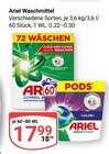 Waschmittel im Angebot bei GLOBUS in Hoyerswerda Waschmittel Angebote von Ariel bei GLOBUS Hoyerswerda für 17,99 €