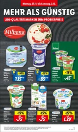 Milbona Angebote im Prospekt "LIDL LOHNT SICH" von Lidl Milbona Angebote im Prospekt "LIDL LOHNT SICH" von Lidl auf Seite 11