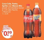 V-Markt Lauingen - Coca Cola, Fanta, Sprite oder Mezzo Mix Angebot im Prospekt Coca Cola, Fanta, Sprite oder Mezzo Mix bei V-Markt im Lauingen Prospekt für 0,99 €