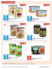 Promos Haricots Rouges dans le catalogue "Encore + d'économies sur vos courses du quotidien" de Auchan Supermarché à la page 6