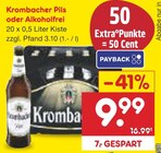 Krombacher Pils oder Alkoholfrei Angebot in Meyenburg Krombacher Pils oder Alkoholfrei im aktuellen Prospekt bei Netto Marken-Discount in Meyenburg