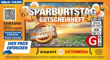 OCTOMEDIA Prospekt für Rheinau: "SPARBURTSTAG GUTSCHEINHEFT", 32 Seiten, 02.10.2024 - 12.10.2024