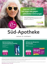 mea - meine apotheke Prospekt mit 4 Seiten