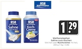 Sahne zum Kochen Angebote von Weihenstephan bei Hieber Lörrach für 1,29 €