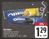 Kekse Angebote von Oreo bei E center Würzburg für 1,29 €