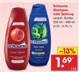 Shampoo im Angebot bei Netto Marken-Discount in Remscheid Shampoo Angebote von Schauma bei Netto Marken-Discount Remscheid für 1,69 €