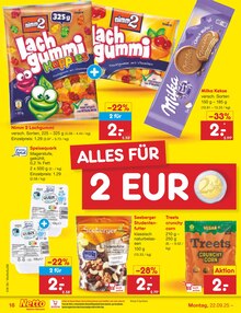 Milka im Netto Marken-Discount Prospekt "Aktuelle Angebote" mit 59 Seiten (Frankfurt (Main))