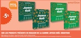 -5% Sur les produits présents en magasin de la gamme Joyeux Noël Smartbox - Smartbox en promo chez E.Leclerc Noisy-le-Grand