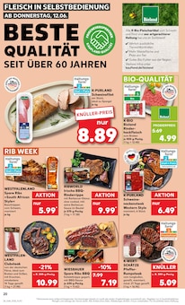 Rindfleisch im Kaufland Prospekt "Aktuelle Angebote" mit 54 Seiten (Berlin)